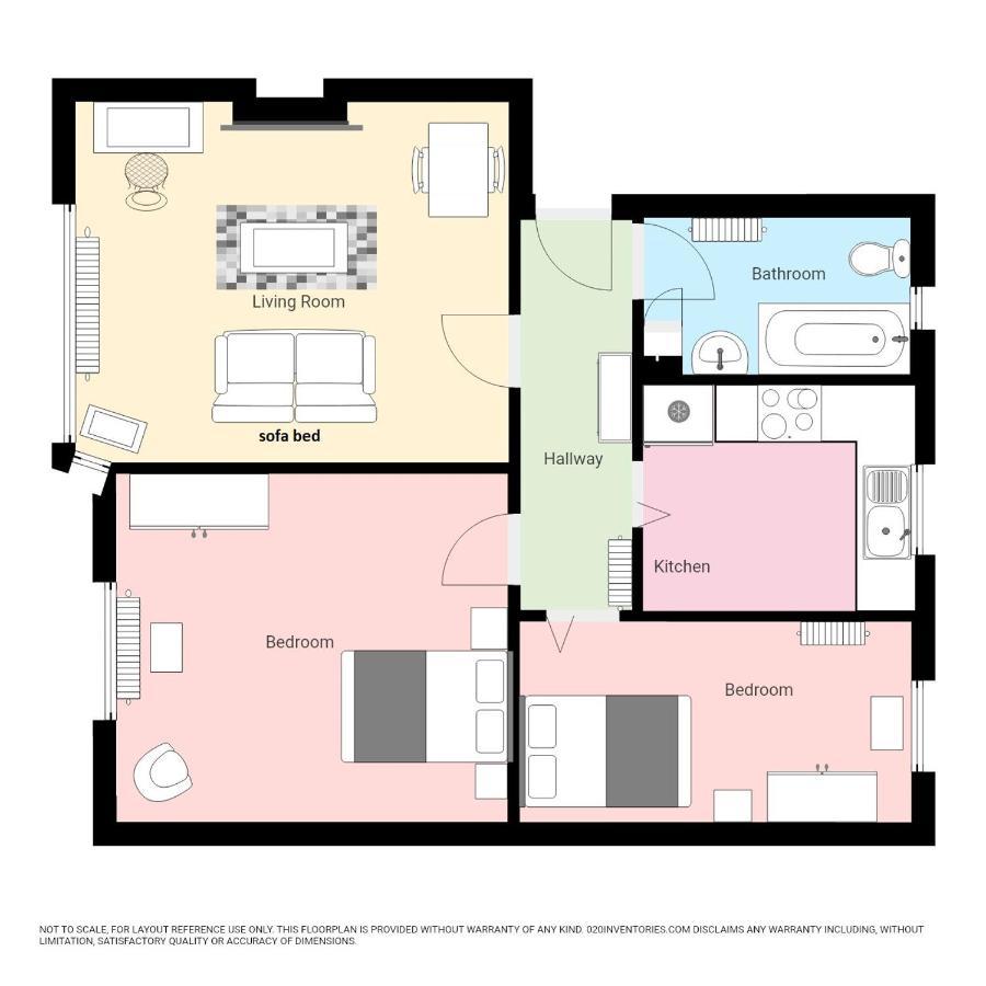 Great Spacious 2 Bedroom Flat Хендон Экстерьер фото
